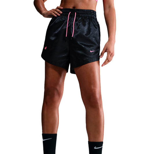 Nike Shorts Dri-Fit A'Ja Wilson Signature BlackLaser Pink (NI-HM7710-010) Women
