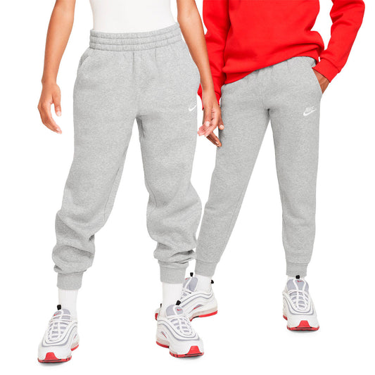 Nike Pants Sportswear Club Fleece Dk Grey Heather (FD3008-063) Kids