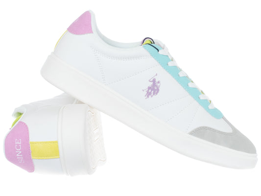 U.S. Polo Assn. Shoes MARLYN004 WHI PIN01 (6706) Women