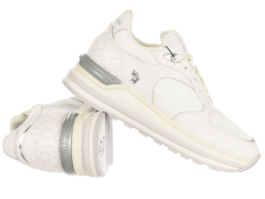 U.S. Polo Assn. Shoes OPHRA005 PRINT WHI (4615) Women