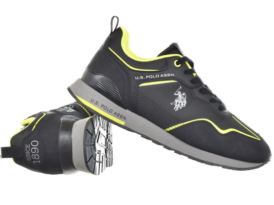 U.S. Polo Assn. Shoes TABRY002A BLK YEL02 (4398) Men