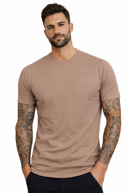 CARPOCAP TREND! T-SHIRT T-shirt Men's Beige (9667) Men