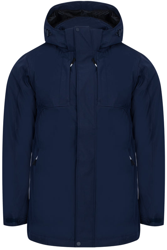 ELEVATE PARKA WITH HOOD - HARDY PARKA 653453/NAVY Men