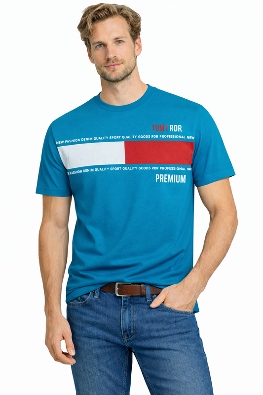 JUMPER T SHIRT T Shirt 3031 Blue (9260) Men