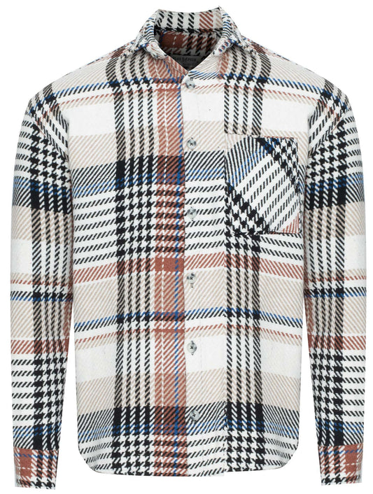 PLUS POSH Shirt Houndstooth Check (8436) Men
