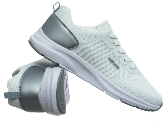 LEVI'S Shoes Women's HUDSON WHITE SILVER (9468) Women