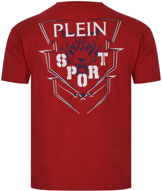 Plein Sport T-shirt Men's RED/NAVY (7114) Men