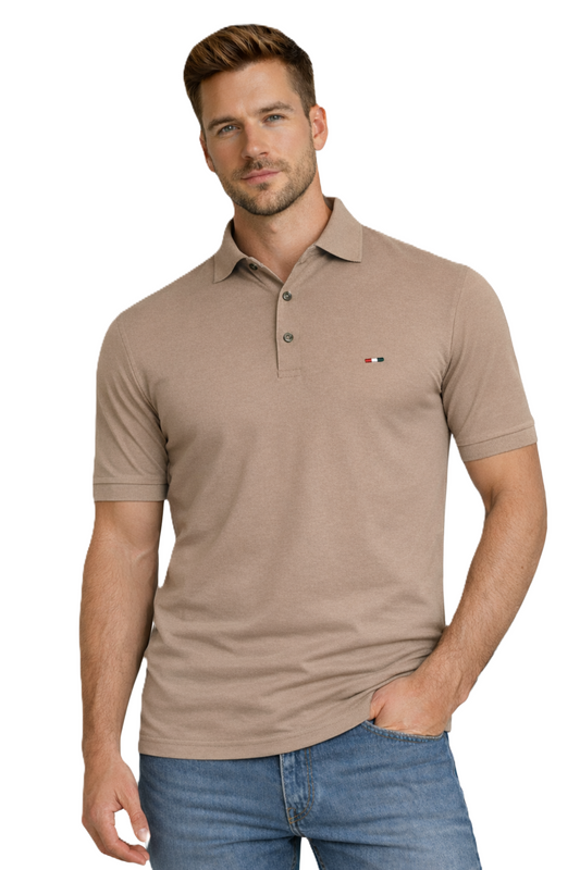 RAMOSS T-shirt Men's POLO Beige (9215) Men