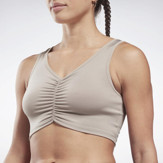 Reebok BOKSERKA Women's CROP TOP S RUCHED CROPPED TANK (6948) Women