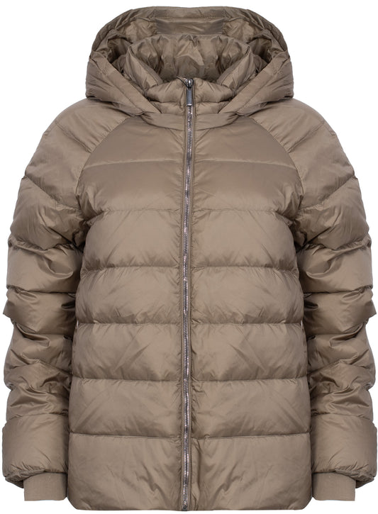 ROMEO GIGLI Jacket Down Women's Z Hooded / BEIGE (7886) Women