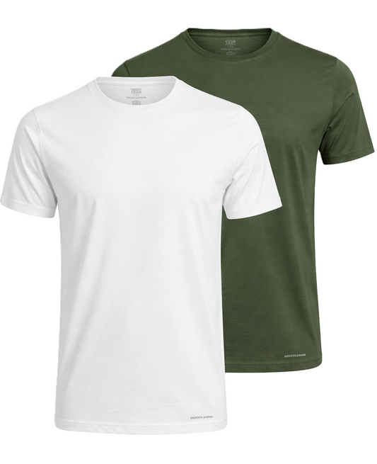 Scotch & Soda T SHIRT T Shirt 9318 B With 2PACK (9319) Men