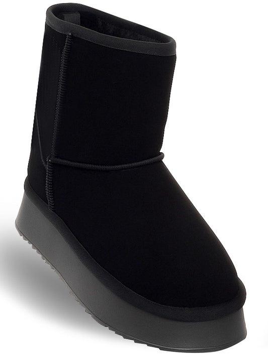 SOLO SOPRANI COUTURE Leather Ankle Boots Women's TIR PLATFORM (8024) Women