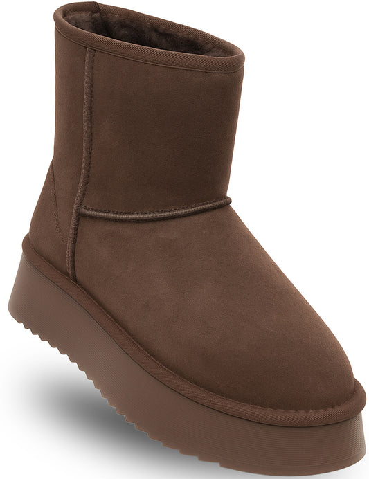 SOLO SOPRANI COUTURE Leather Ankle Boots SCW421P09/03 TIR PLATFORM (8026) Women