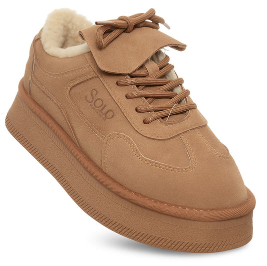 SOLO SOPRANI COUTURE Shoes SSW521P34/01 JENNY SUEDE FUR (8021) Women