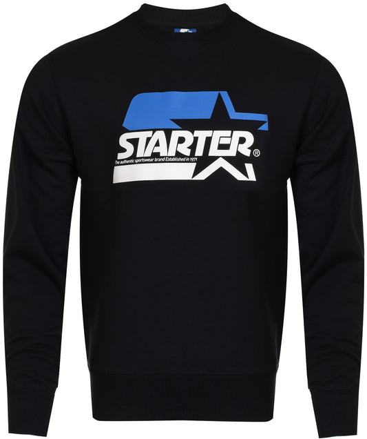 STARTER BLUA Men's EXIT SWEATSHIRT BLACK (5047) Men