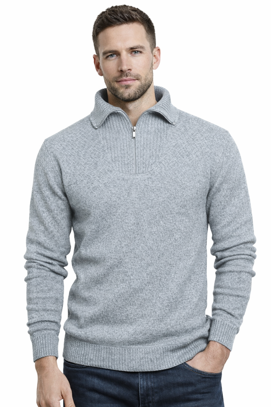 MUST Parkour Sweater Men's Z GOLFEM JASNOSZARY (8347) Men