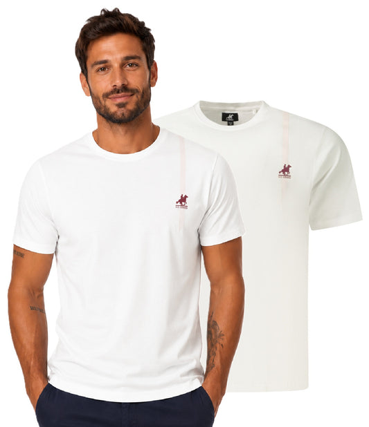 U.S. GRAND POLO EQUIPMENT & APPAREL T SHIRT T Shirt 022057/AU03193/A0950 (9911) Men