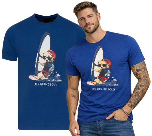 U.S. GRAND POLO EQUIPMENT & APPAREL T-SHIRT T-shirt Men's (9694) Men