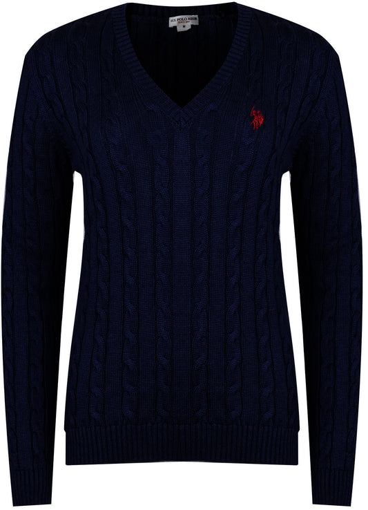 U.S. Polo Assn. Sweater #CAB 373 64811 52320 179 (6449) Women