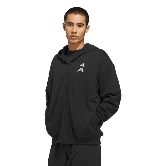 adidas Sweatshirt Anthony Edwards Full-Zip Black (KF3243) Unisex