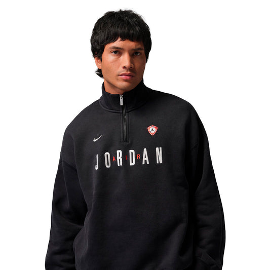 Jordan Flight Gfx Fleece Quarter-Zip Black (IF1816-010) Unisex
