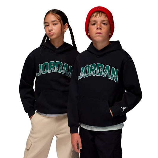 Jordan Sweatshirt Gift Giving Hanging Sneaker Black (95F347-023) Kids