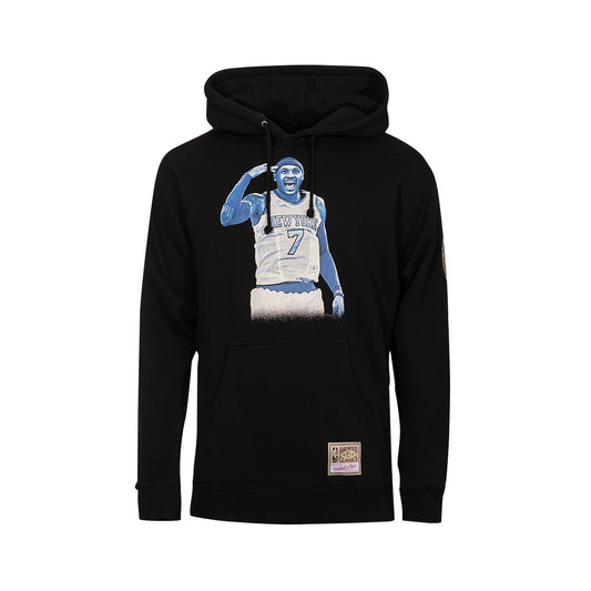Mitchell & Ness Sweatshirt NBA Carmelo Anthony Ultimate Player New York Knicks Black (TH17063-NYKBLCK) Unisex