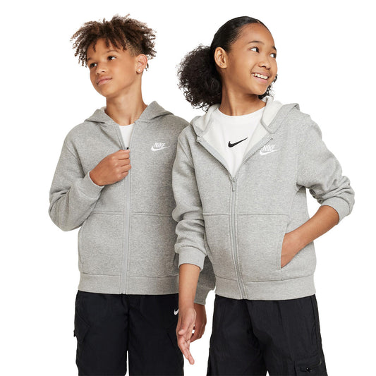 Nike Sportswear Club Fleece Dk Grey Heather (FD3004-063) Kids