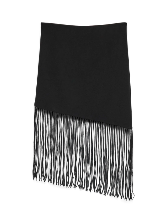 Freja High Waist Midi Skirt Exp Black (10335196) Women