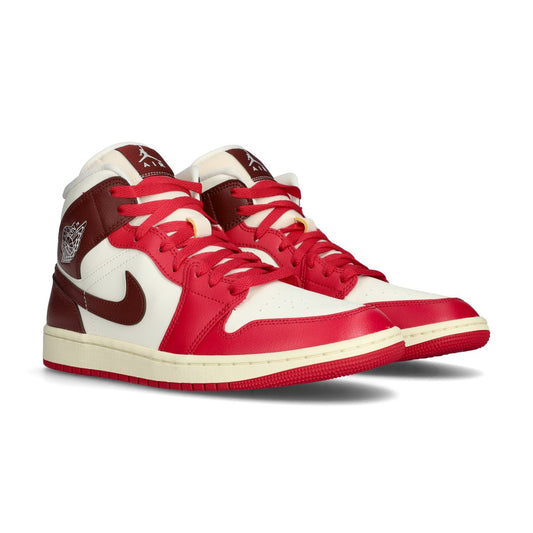Jordan Shoes Air 1 Mid Sail (BQ6472-119) Women